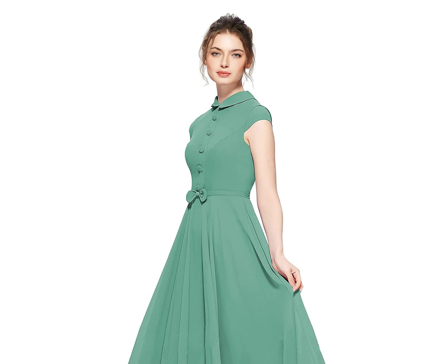 FIBREZA Women's A-Line Maxi Dress