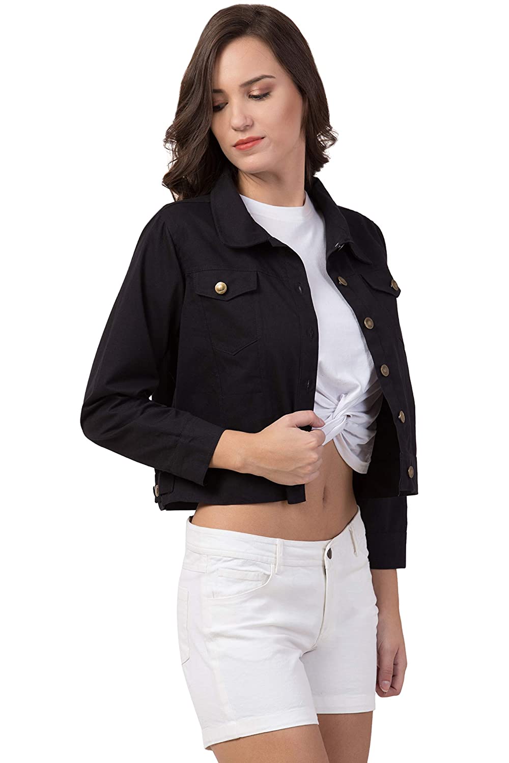 FUNDAY FASHION Women's Self-design Regular Jacket