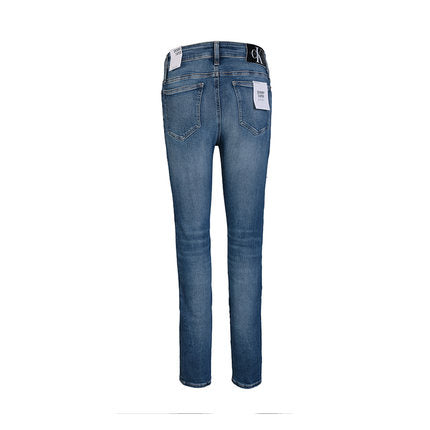Calvin Klein/Men's Slim CK Small Foot Jeans Simple Micro-elastic Comfortable Trousers