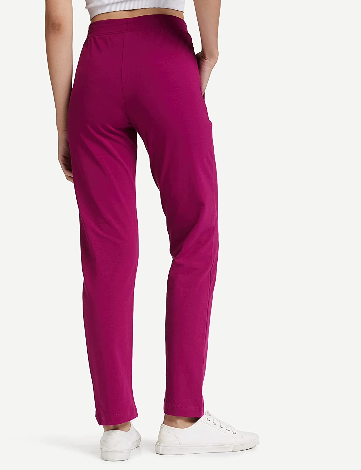Van Heusen Women Solid Athleisure Lounge Pants with Pockets