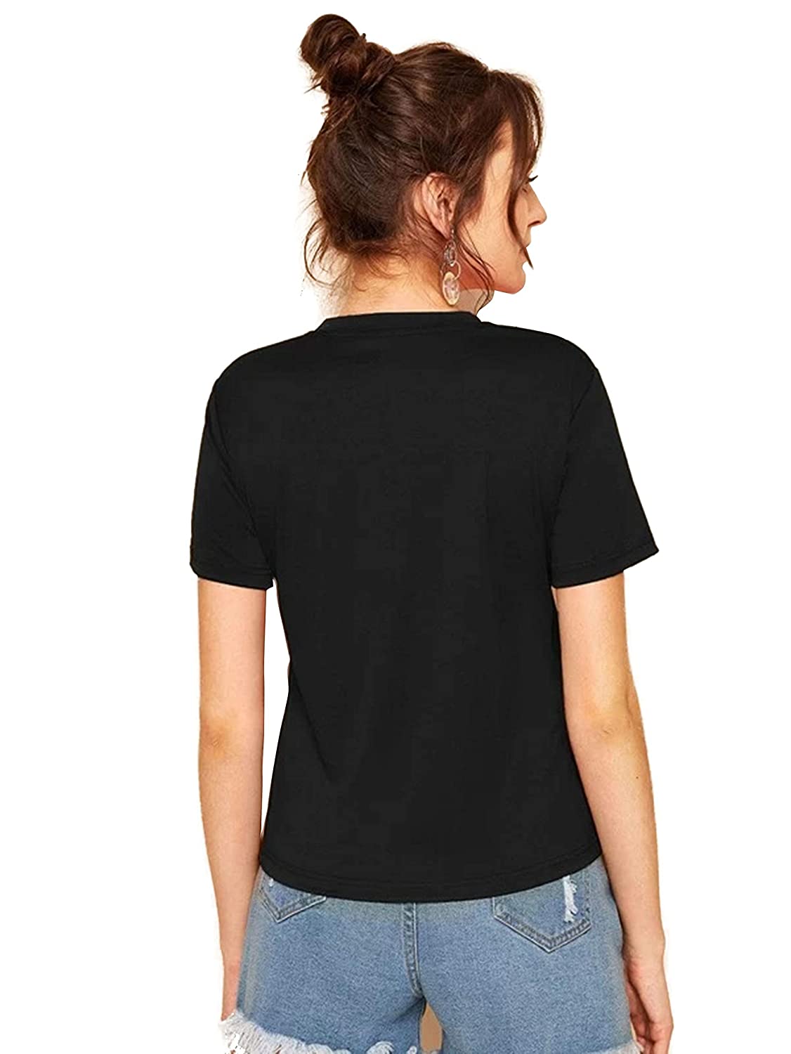 YOUNG TRENDZ Women Plain Cotton T-Shirts |Women's 100% Cotton Solid Regular Fit Round Neck Half Sleeve Tshirt | Casual T-Shirt| Basic Plain Tshirt for Women | S M L XL