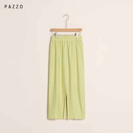 PAZZO French Split Skirt 2020 Summer New Extremely Thin and Comfortable Cotton Pencil Skirt